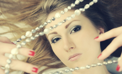 Schmuck mit Perlen