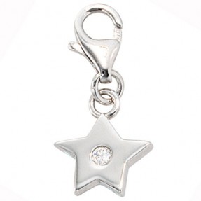 Creolen Creole Ohrringe aus 925 Silber diamantiert, D: 50mm, Damen