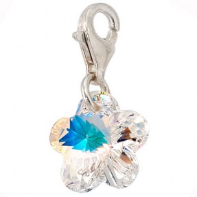 Creolen Creole Ohrringe aus 925 Silber diamantiert, D: 50mm, Damen