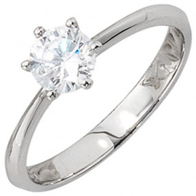 Creolen Creole Ohrringe aus 925 Silber diamantiert, D: 50mm, Damen