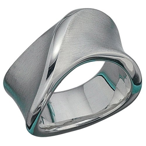 Schmuck-Krone - Silberschmuck Breiter Ring Silberring aus 925 Silber Echtsilber