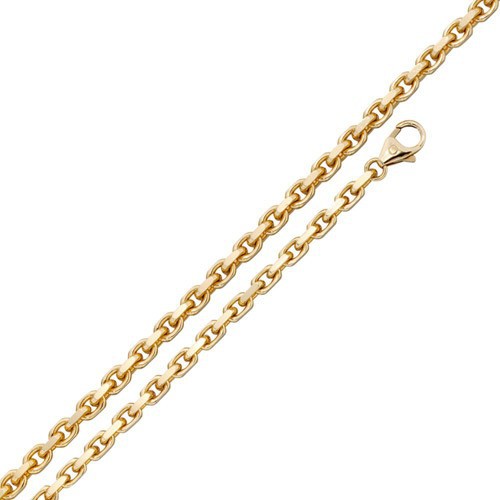 Schmuck-Krone - Goldschmuck Armband Ankerarmband aus 585 Gold Gelbgold, massiv, 21cm, Unisex